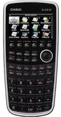 The Casio Prizm is a graphing calculator that has a high-resolution color LCD display and functions to assist with math lessons.